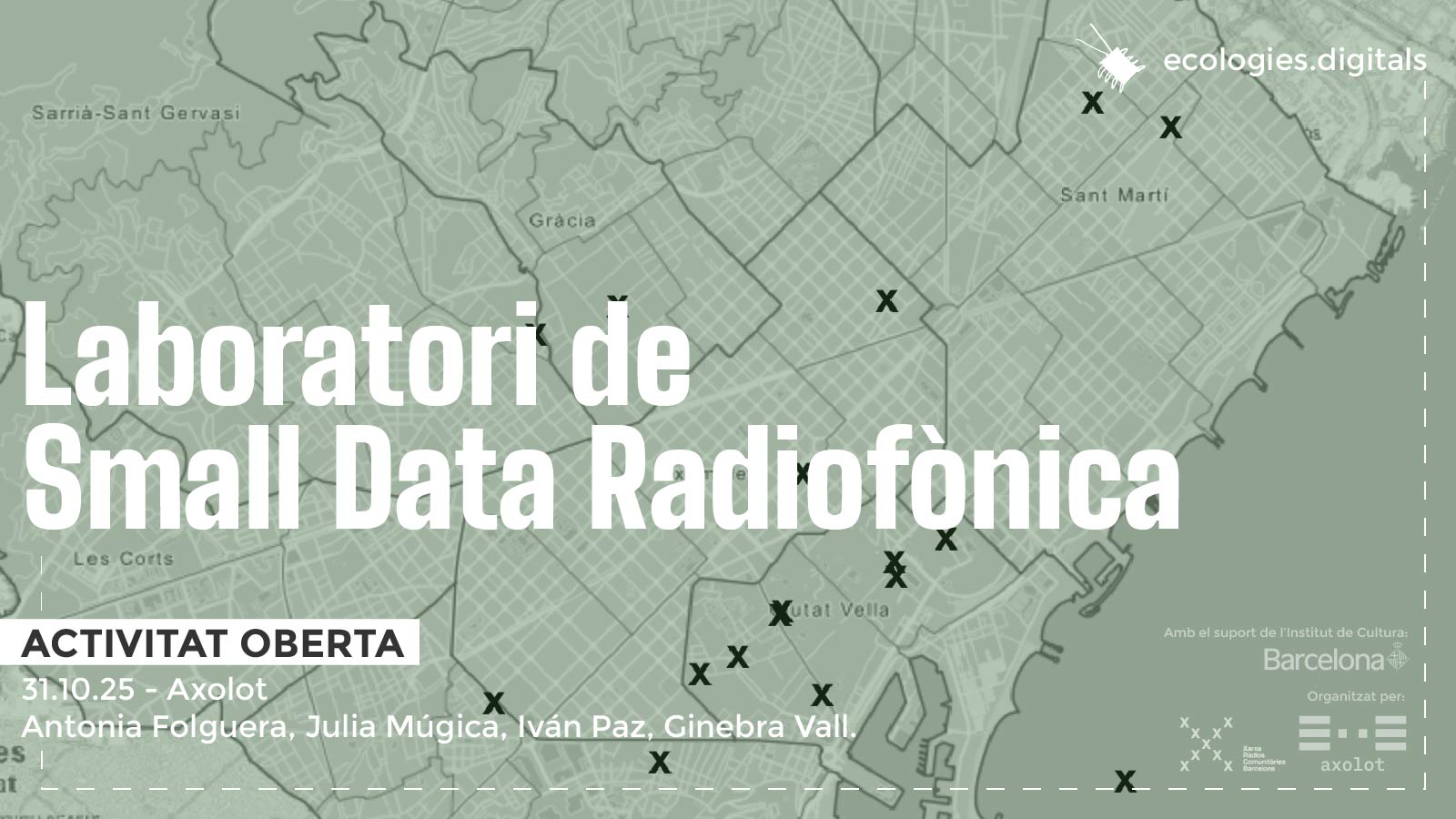 Ecologies Digitals 3 [Laboratori de Small Data Radiofònica]